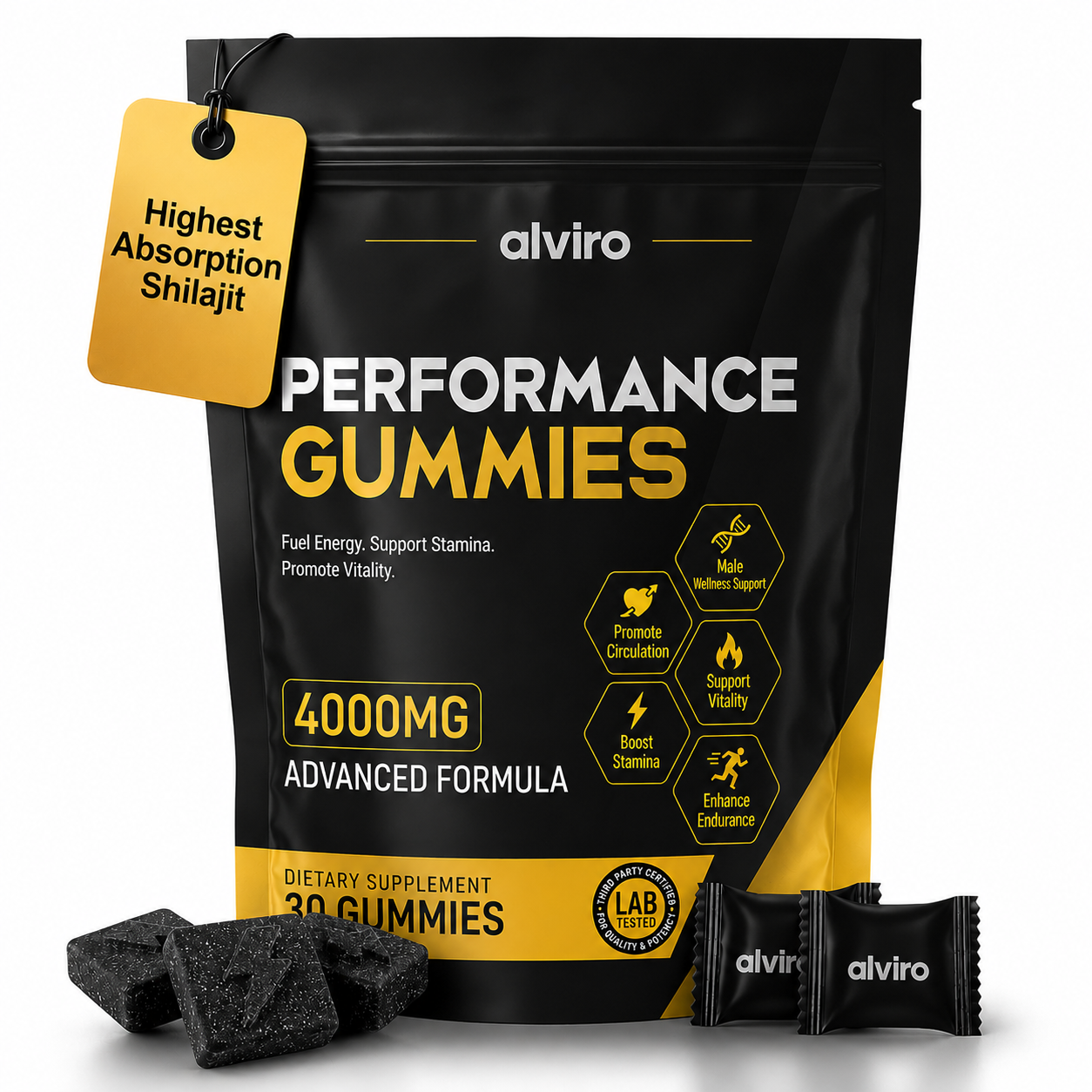 Alviro Performance Gummies - Monthly